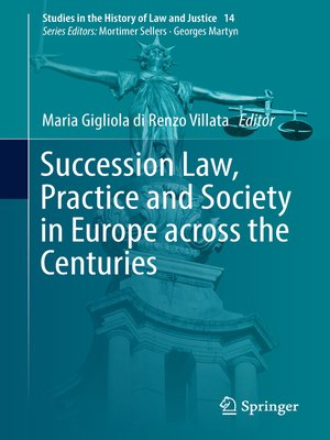 cover image of Succession Law, Practice and Society in Europe across the Centuries